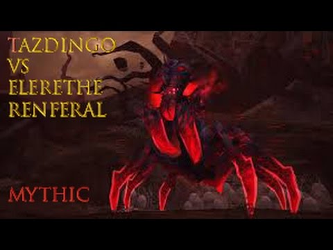 Tazdingo vs Elerethe Renferal - Emerald Nightmare Mythic