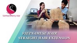 VIETNAM REMY HAIR| Vietnamese Hair - Straight Hair Extensions