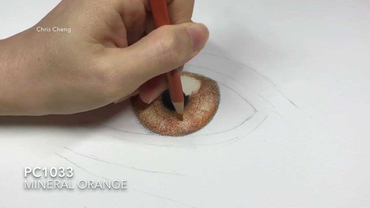 how to draw realistic eye step by step tutorial by chris cheng