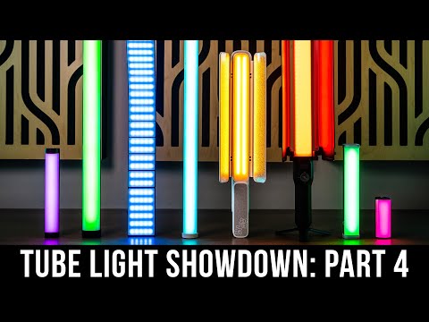 Best RGB Tube Lights: Part 4 (Aputure/Amaran, Zhiyun, GVM, Sirui, Viltrox, Ulanzi, Neewer, JYJZPB)