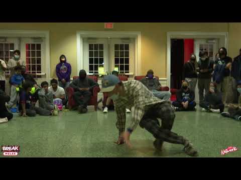Jin Vs PJ Kid-  1 V 1 Collegiate ACE  Top 16 - Break Melee 3 - RU Breaks - B-Boy Network