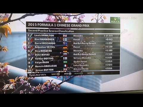 CHINESE GP 2015 - Räikkönen vs. Rosberg