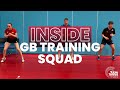 Warm up with the GB Training Squad | Inside Camp | Table Tennis England