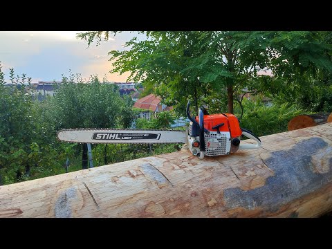 Test cuts with Stihl 064