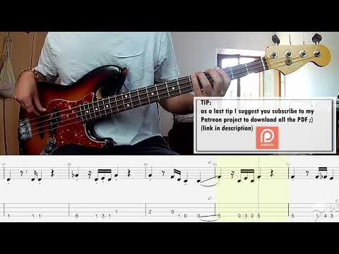 MILLE GIORNI DI TE E DI ME - CLAUDIO BAGLIONI BASS COVER + PLAY ALONG TAB + SCORE