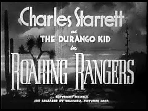 The Durango Kid - Roaring Rangers - Charles Starrett, Smiley Burnette