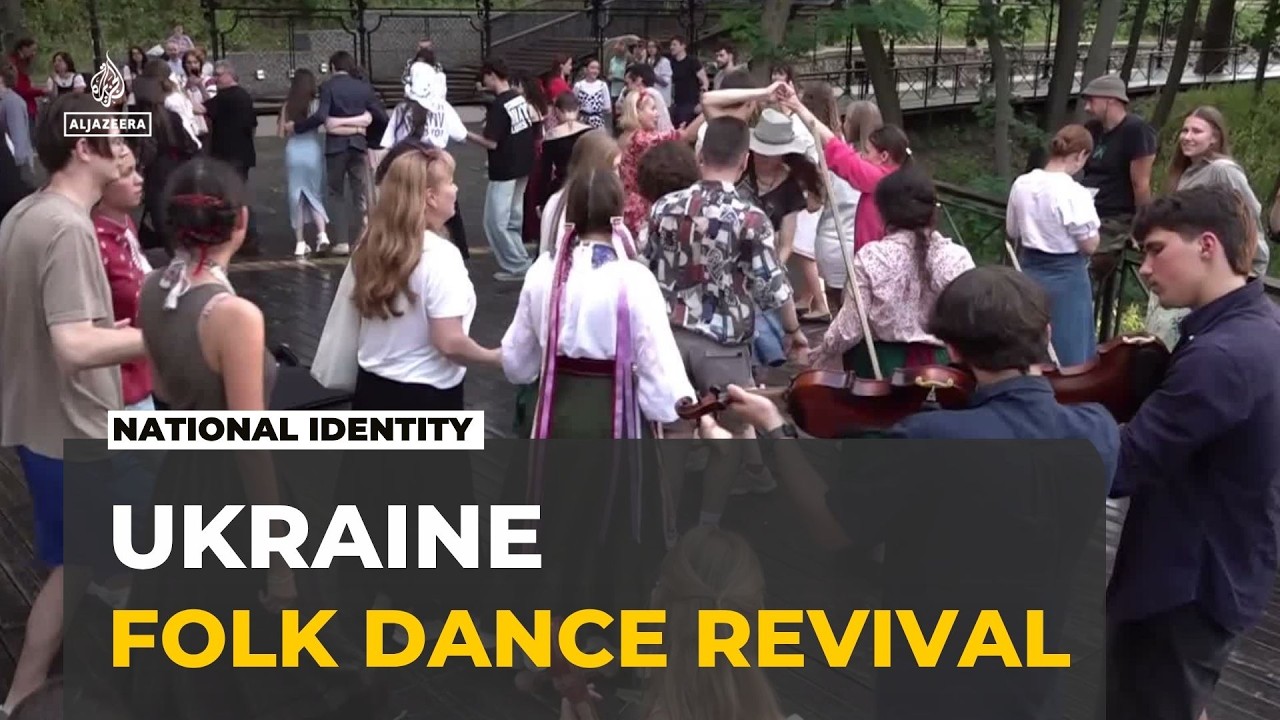 Ukraine's cultural revival: Folk dance offers some people an escape from the war