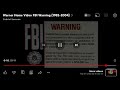 Warner Home Video Logo Fullscreen With FBI Warning PBS Kids P Pals 1993 1999 Version 2