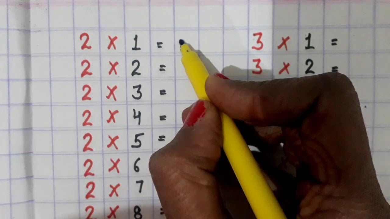 Table of 2 to 10 || Multiplication || table of 2 ,3,4,5,6,7,8,9,10 || 2 se 10 tk phade