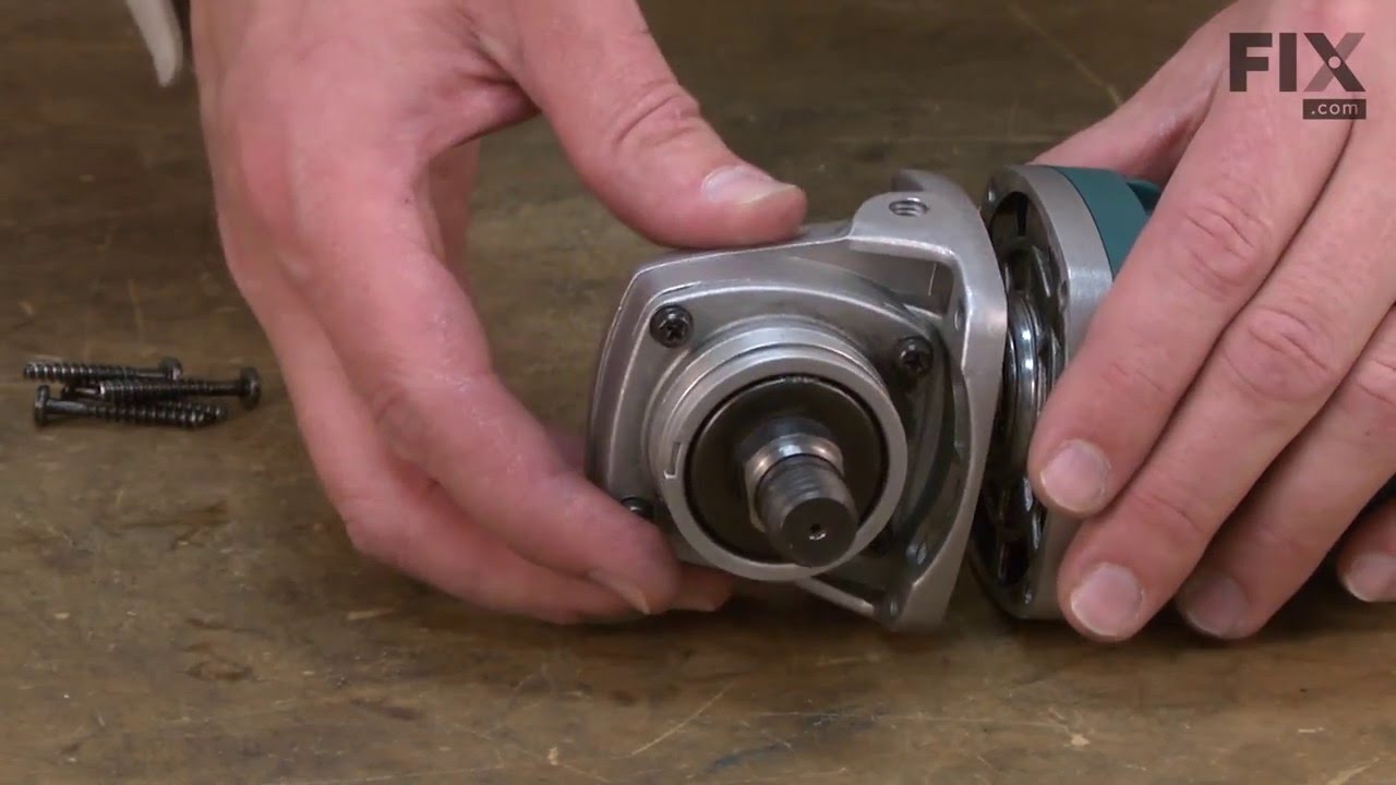 Replacing your Makita Grinder BALL BEARING 607LLB, BO4556