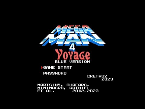 Mega Man Hack Longplay - Mega Man 4 Voyage: Blue Version