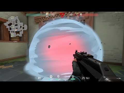Valorant 1v5 clutch on enemy match point