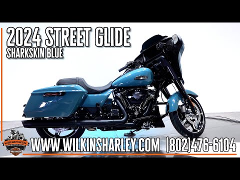 2024 Harley-Davidson FLHX Street Glide in Sharkskin Blue