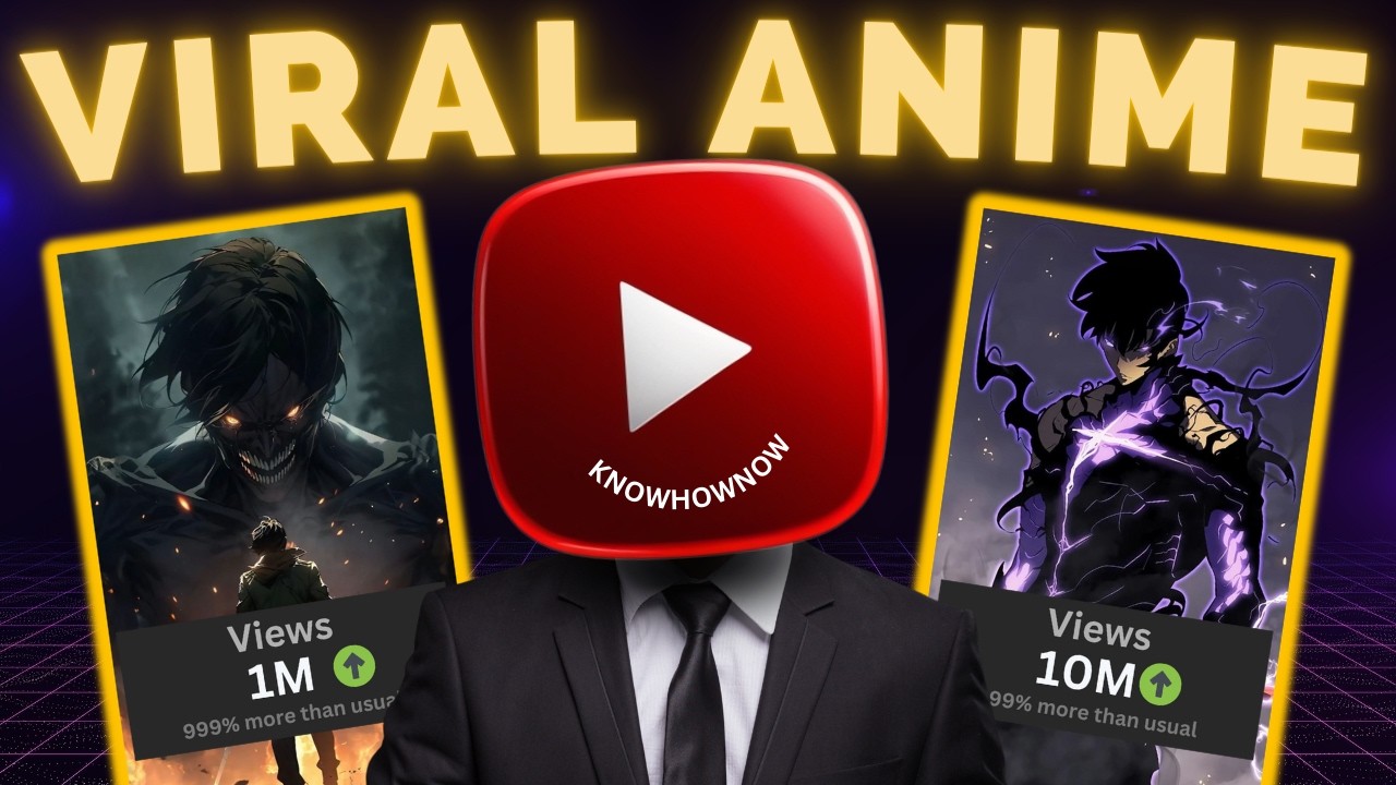 How I Make VIRAL AI Generated Anime Videos (For Free!)