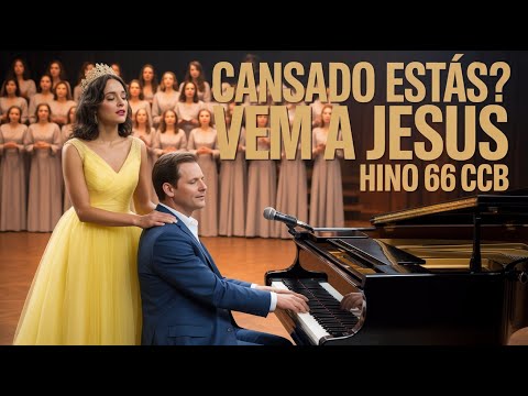 CANSADO ESTÁS? VEM A JESUS | HINO 66 CCB CORAL