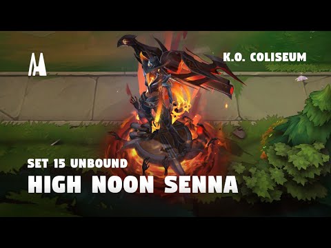 HIGH NOON SENNA UNBOUND | FINISHER, EMOTES, PORTAL | TFT 15.5