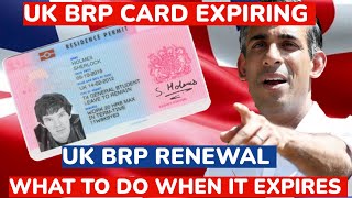 What to do When your UK Biometric Residence Permit expires in 2024 | Uk E-visa | UK Brp 2024 |