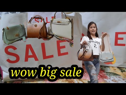 WOW BIG SALE UNBOXING MY TUSCAN BAG[ JEN MAGAVLOG]
