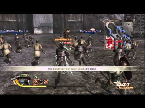 Shu Story Mode Stage 2-6 (1) Battle of Luo Castle Dynasty Warriors 7 HD