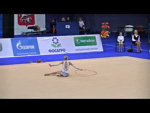 Olga Belkova (RUS)  hoop  Grand Prix Moscow 2013
