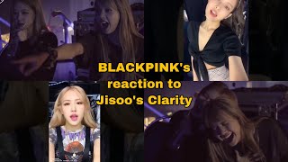 Download lagu BLACKPINK's members fangirling over JISOO's solo stage CLARITY mp3
