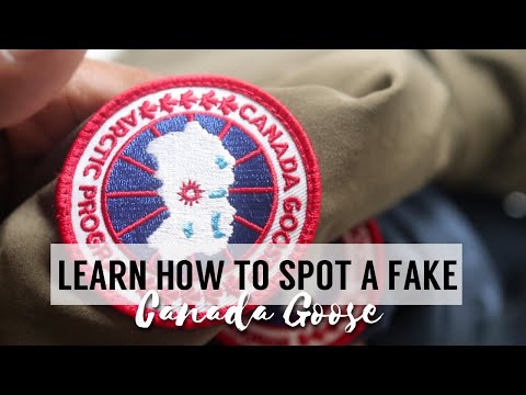 HOW TO SPOT A AAA GRADE FAKE CANADA GOOSE | FAKE VS. REAL