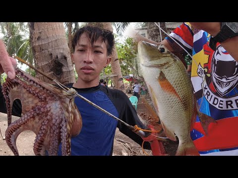 SE02EP30 Part 2 : PANINIBAT sa KARAGATAN ng ANILAO BATANGAS | Overnight Fishing - Anilao Batangas