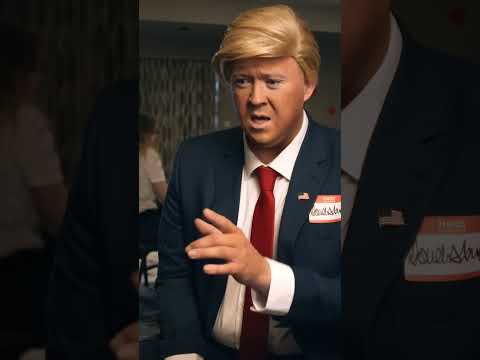 Trump does Speed dating.
