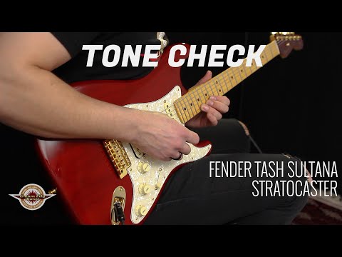 Fender Tash Sultana Stratocaster Maple - Transparent Cherry image 5