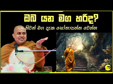 නිවන් මග දැක සෝතාපන්න වෙන්න​| niwan maga deka sowan wenna | budu bana | sinhala dharma deshana
