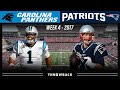Cam & Brady EPIC QB DUEL! (Panthers vs. Patriots 2017, Week 4)