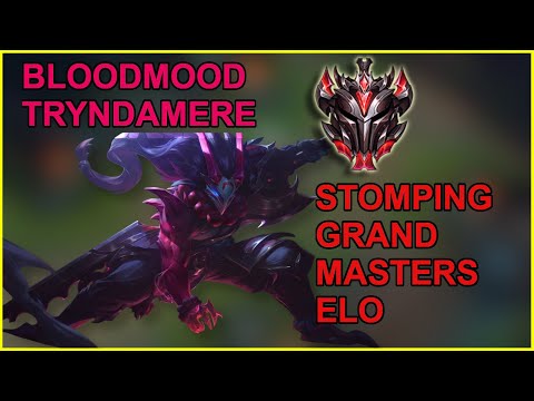 Bloodmoon Tryndamere Skin Is So CLEAN - Grandmasters Mid Tryndamere