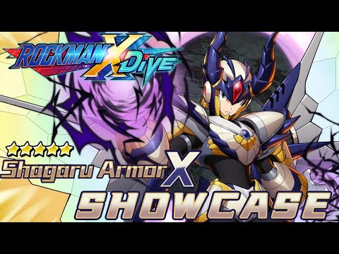 Mega Man X DiVE | Shagaru Armor X 5★ Showcase