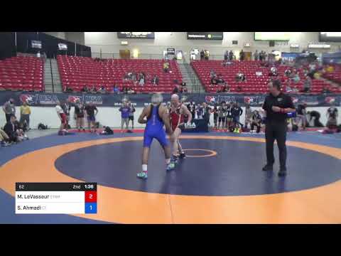 62 Lbs Rr Rnd 1 - Mark LeVasseur, Minnesota Storm Vs Shirzad Ahmadi, Connecticut C738