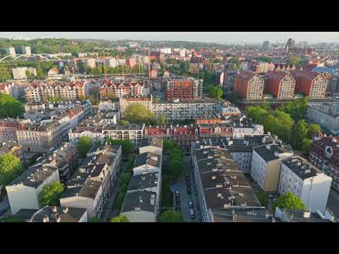 Gdansk Dolne Miasto 🇵🇱 Poland - by drone [4K]