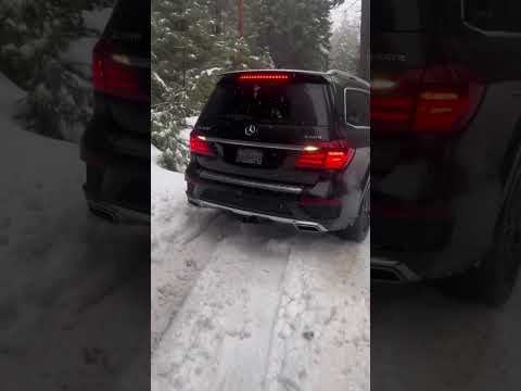 Mercedes Benz GL w166 snow ❄️