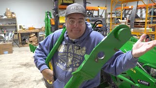 Did Yours Break Deere 2038R Loader Stand Repair