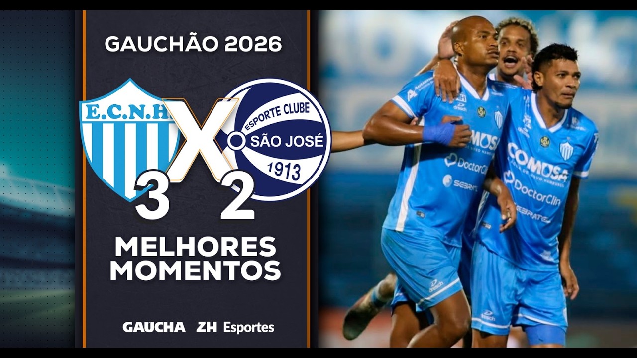 Novo Hamburgo vs EC São José Highlights