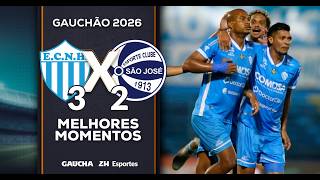 NOVO HAMBURGO 3X2 SÃO JOSÉ | MELHORES MOMENTOS | TROFÉU FARROUPILHA | 14/02/2026