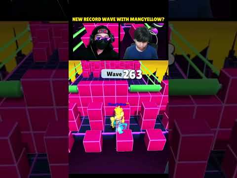 Epic Moment at Block Dash Endless with Mang Yellow Create New World Record? 😱 @mangyellow