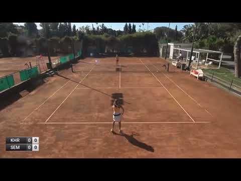 Irina Khromacheva v Darja Semenistaja - W25 SANTA MARGHERITA DI PULA