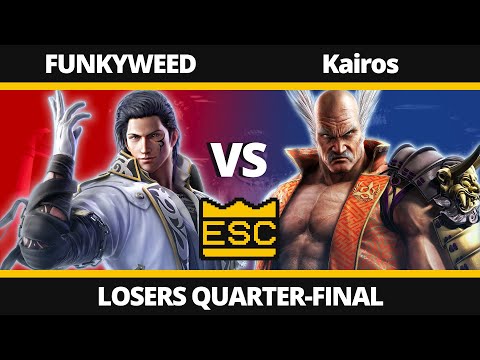ESC 43 -EX- Losers Quarter-Final - FUNKYWEED (Claudio) Vs. Kairos (Heihachi) - Tekken 7 UK Local