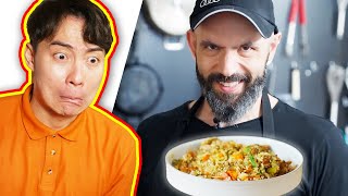 Uncle Roger Review BABISH ITALIAN FRIED RICE