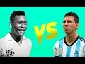 Pele 🇧🇷 VS Messi 🇦🇷 - ✭Dribbling, ✭Goals, ✭Headers, ✭Free Kicks,  & More