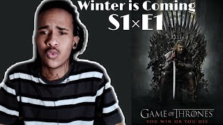 Game of Thrones - Winter is coming( FIRST TIME REACTION)