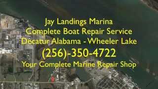 preview picture of video 'Boat Repair Decatur Alabama Wheeler Lake'