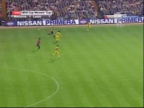 C2 : Finale 1999 : Lazio Rome - Majorque : 2-1