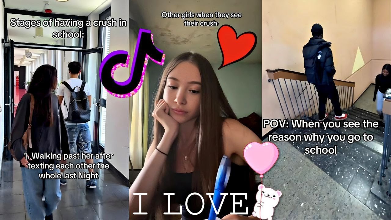 Relatable School Crush | School Love - TikTok Compilation #1 💕