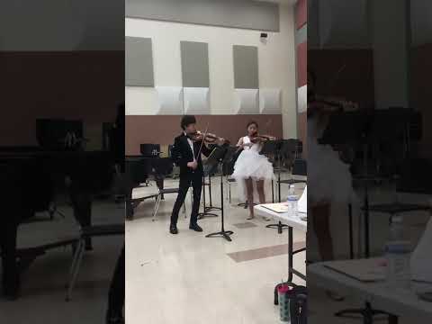 Concerto for Two Violins - Bach by Jayden Kim & Eunice Choi/제이든&유니스