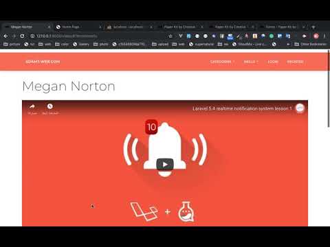 laravel 5 8 Lesson 26 show selected skills